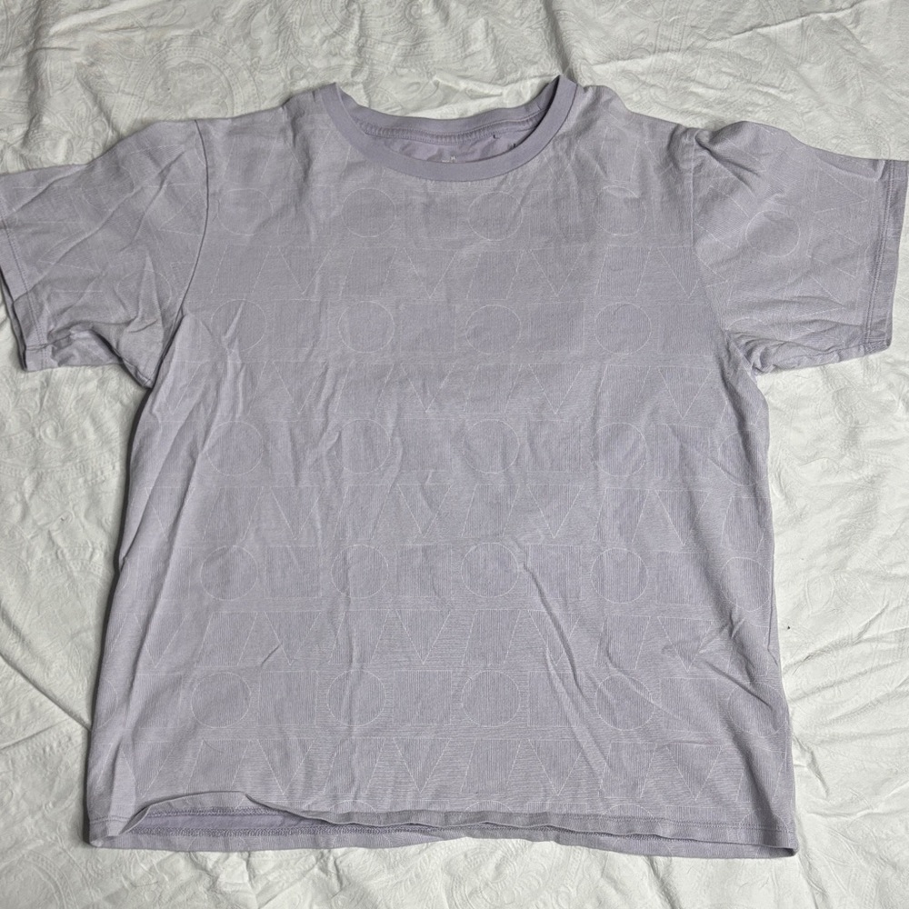 Uniqlo SPRZNY MoMA Special Edition Lavender Short Sleeve Tee
